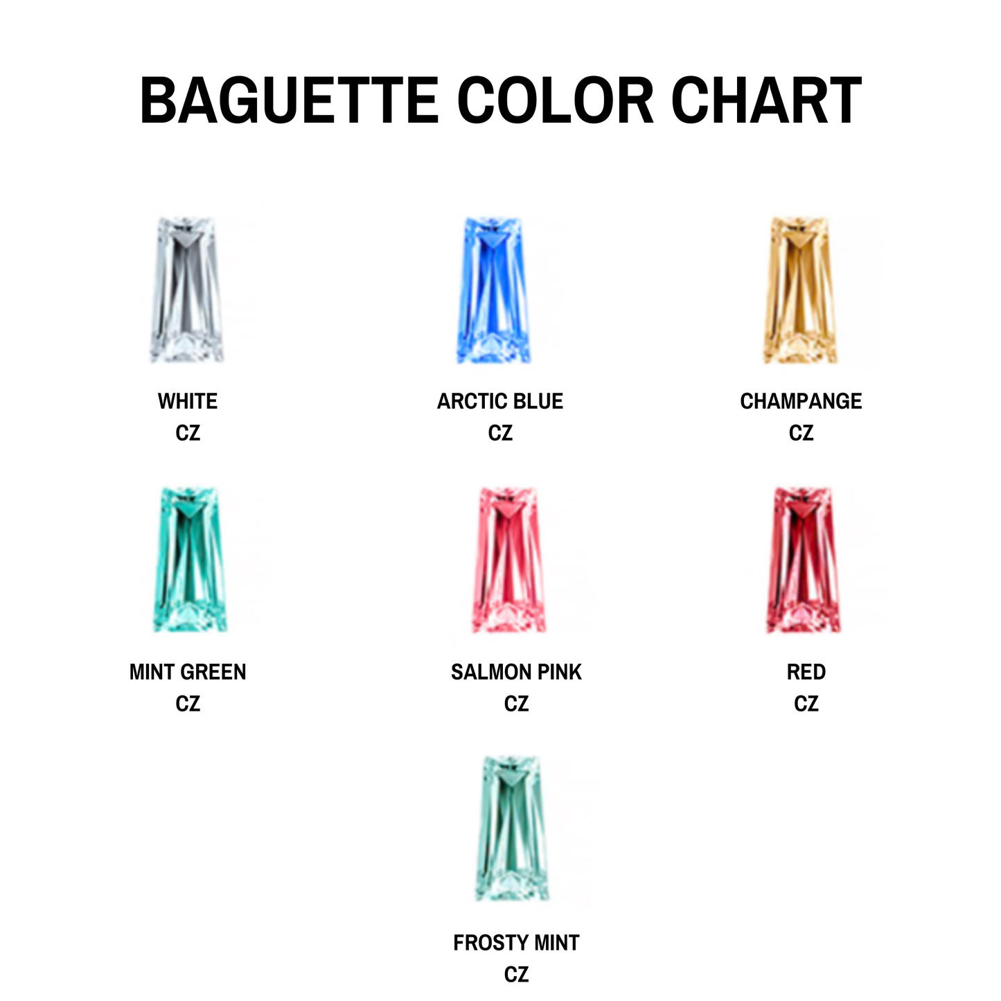 18K Baguette