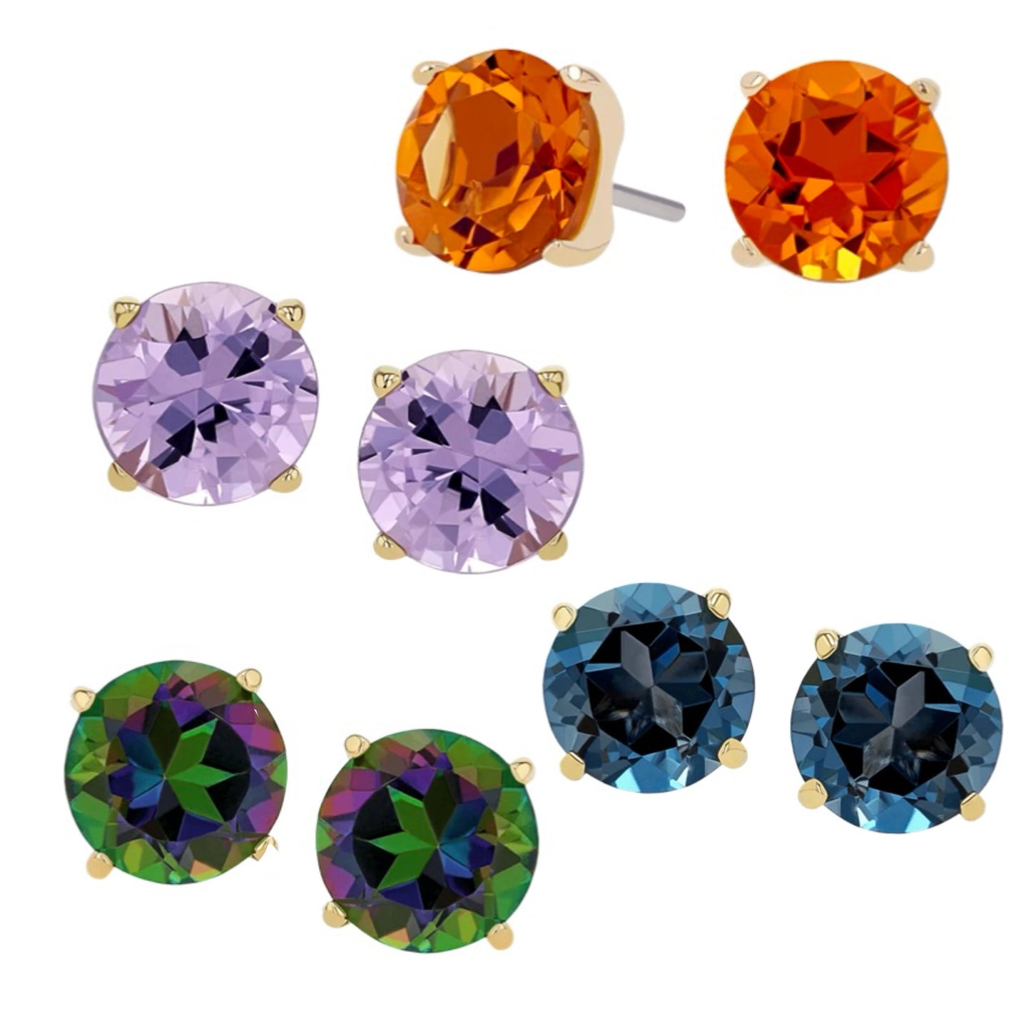 18K Prong Set CZ