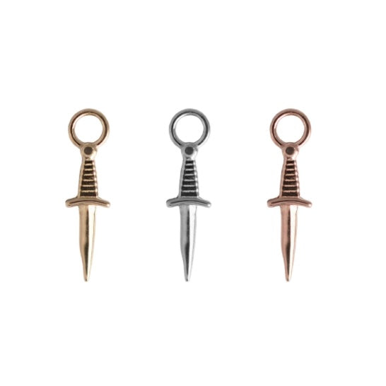 14K Dagger Charm