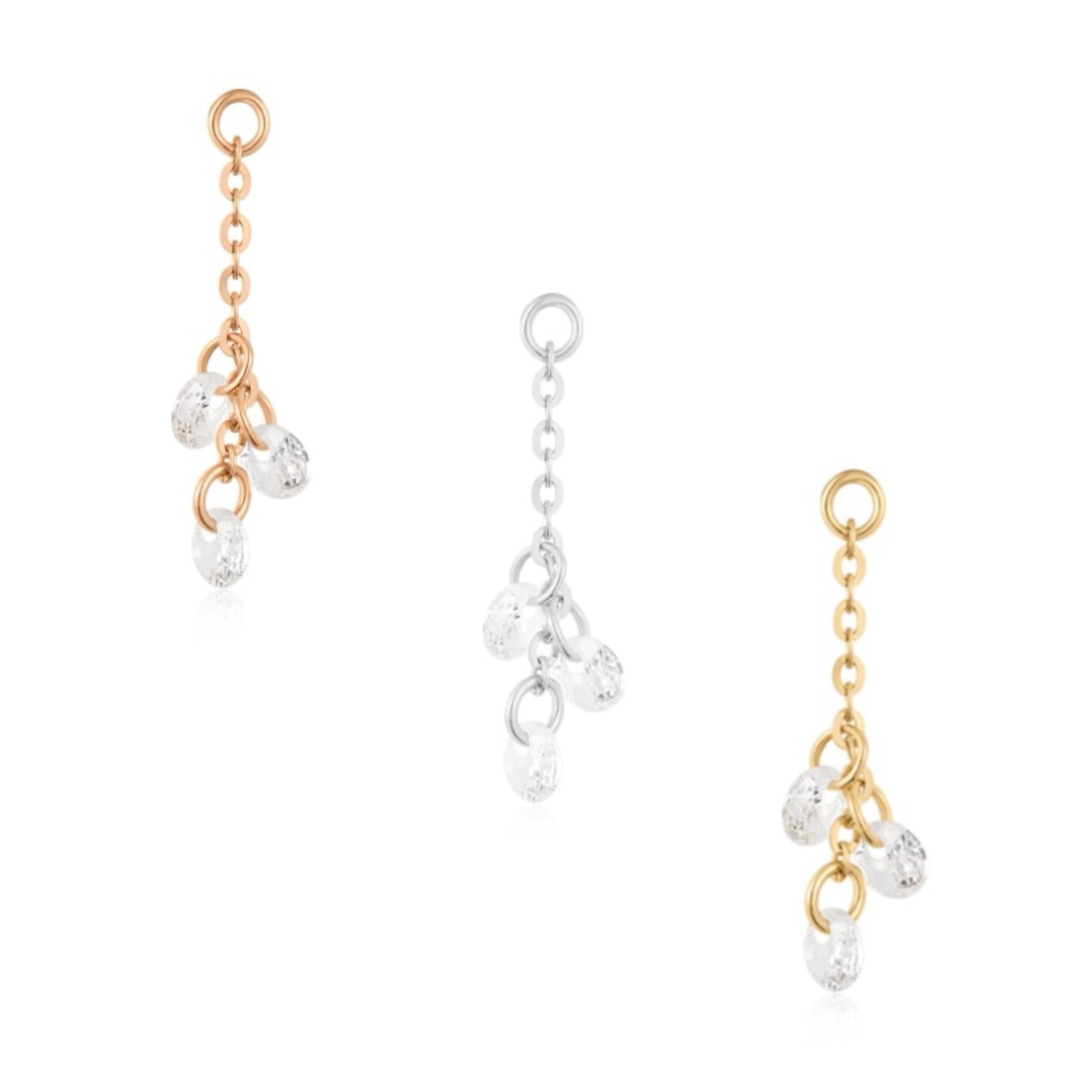 14K Cry Baby Charm