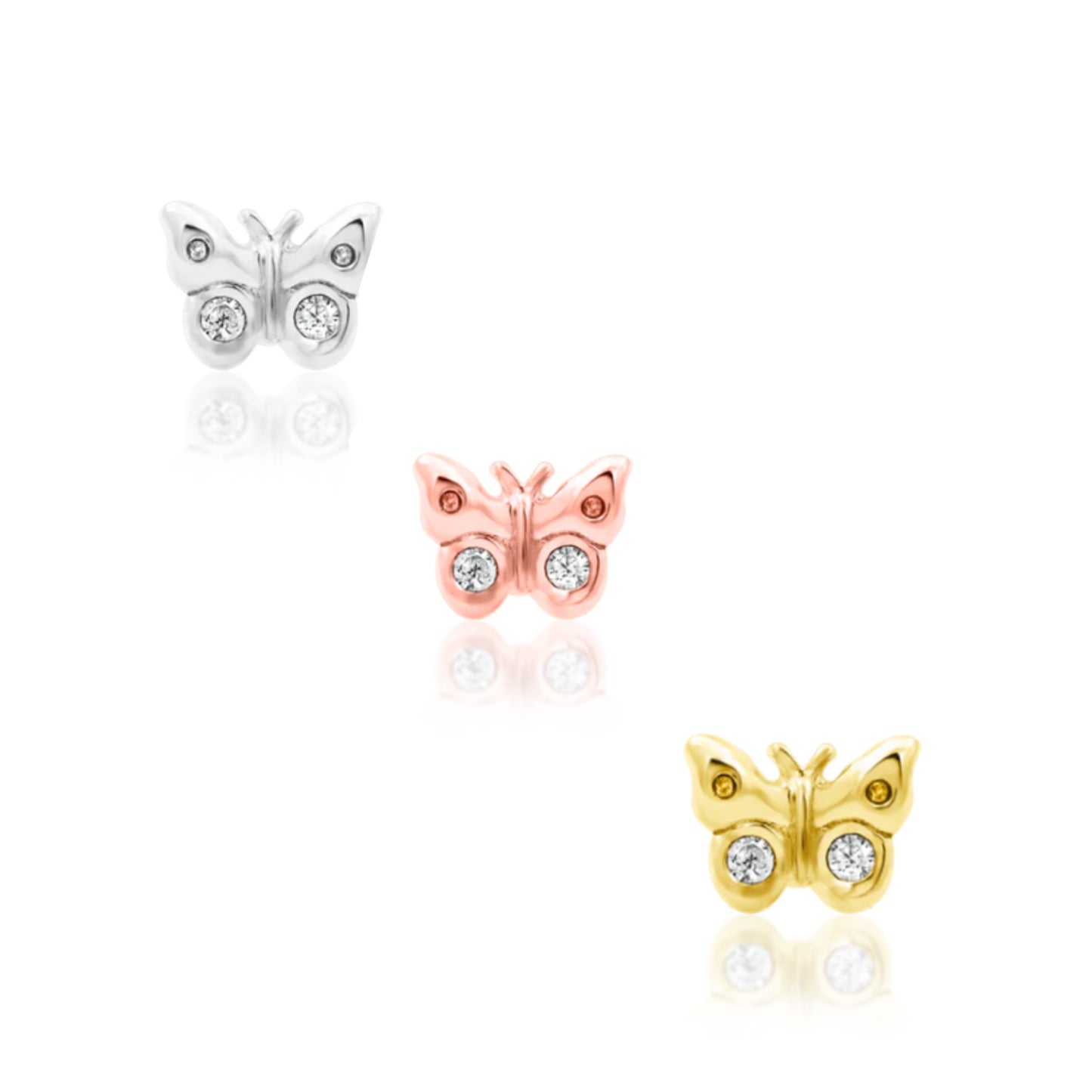 14K Mini Butterfly