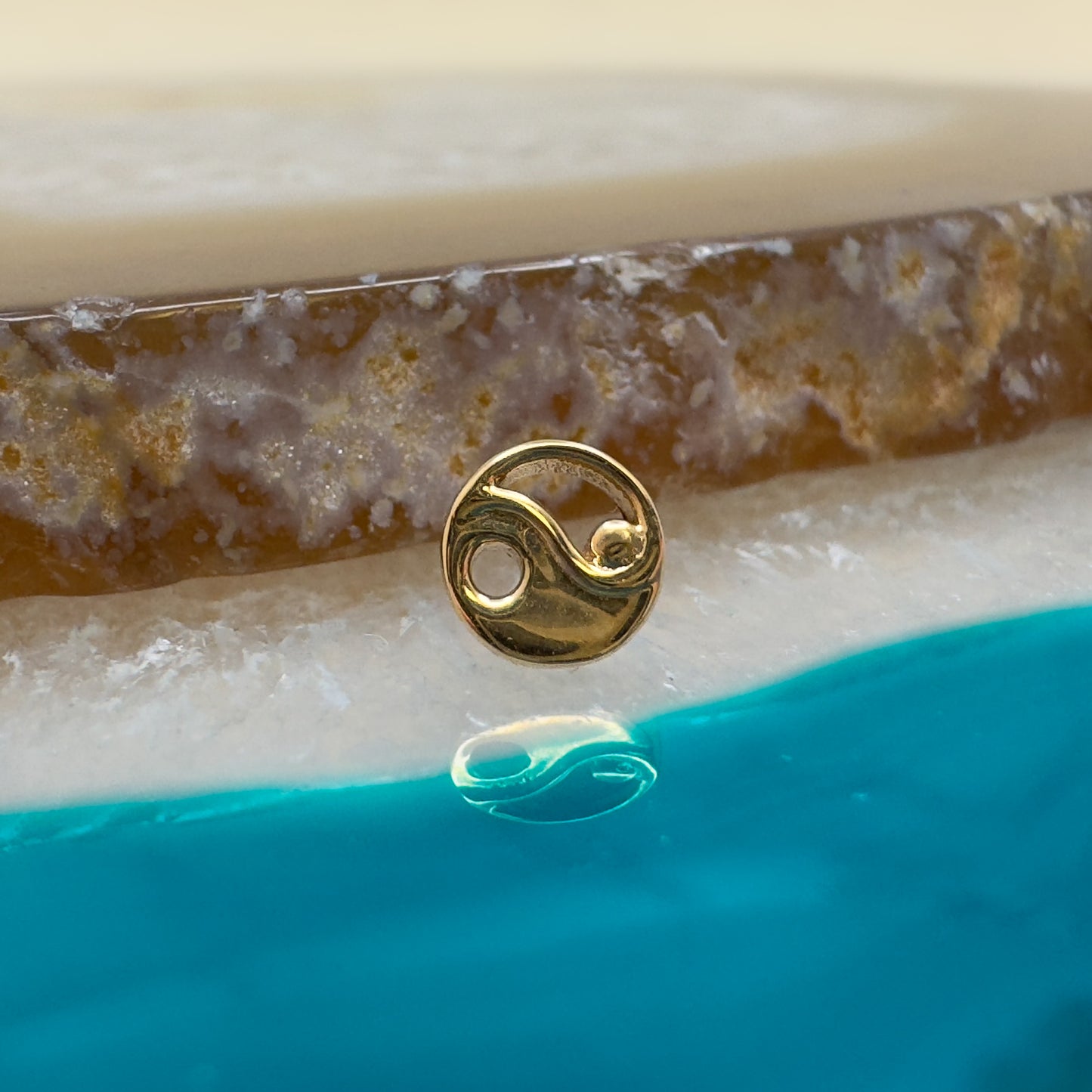 14K Yin Yang