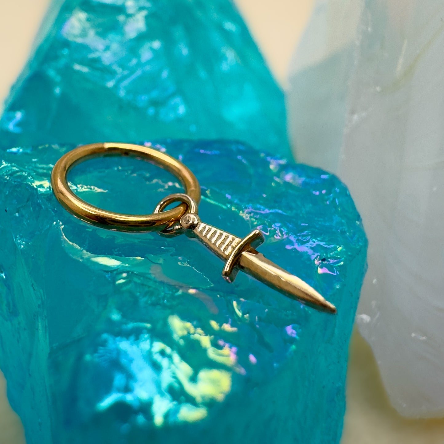 14K Twinkle Star Charm
