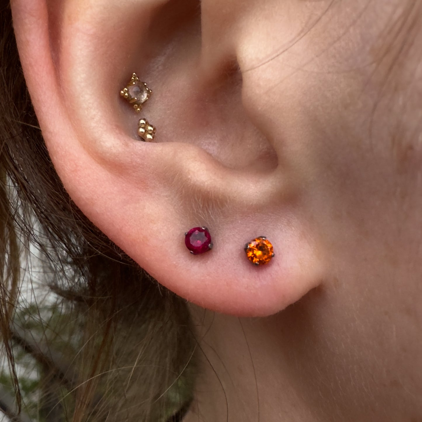 Color Prong Set CZ