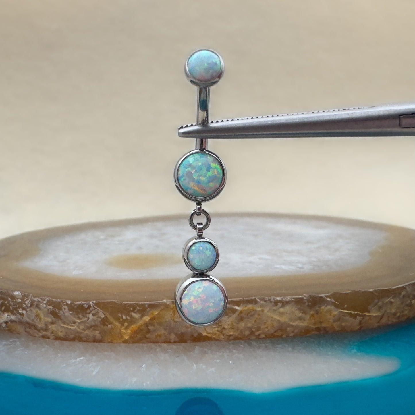 Double Dangle Navel Curve