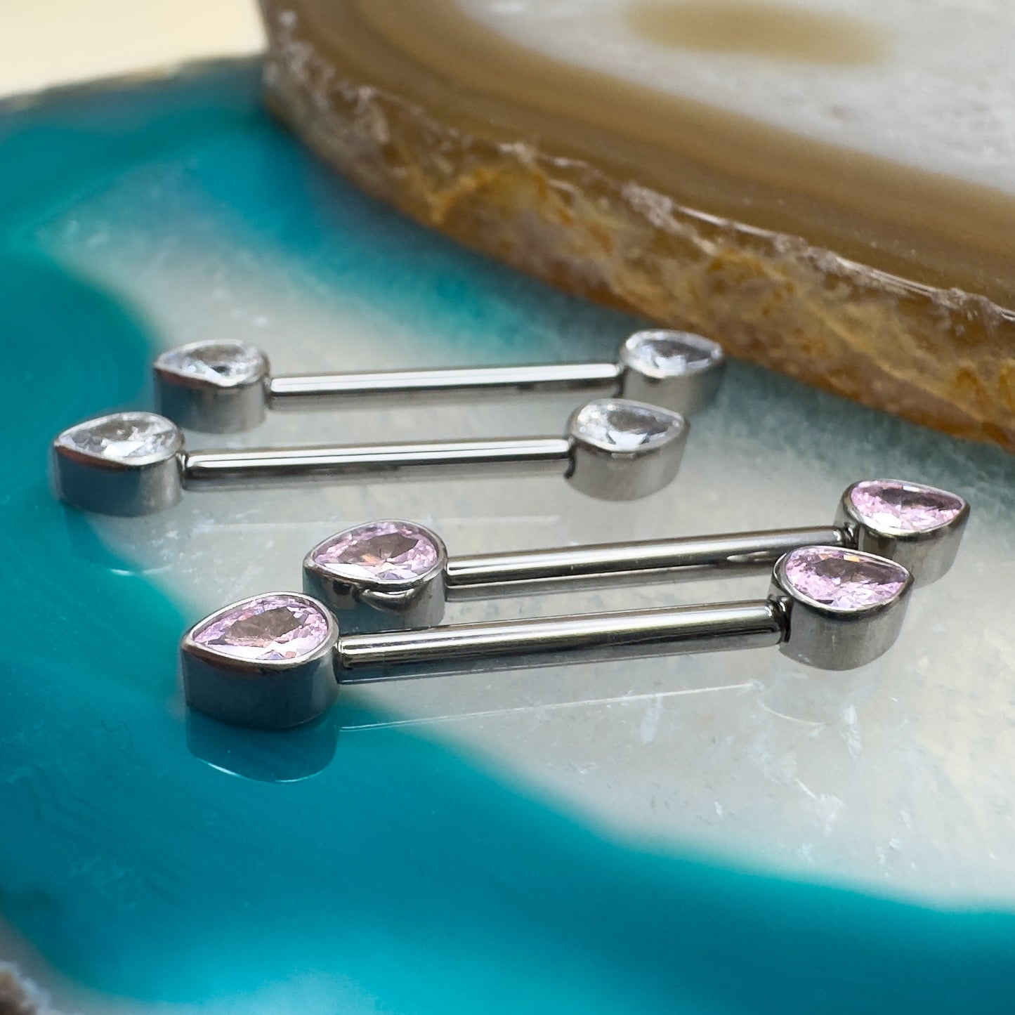 Straight Barbell with Tear Drop Ends