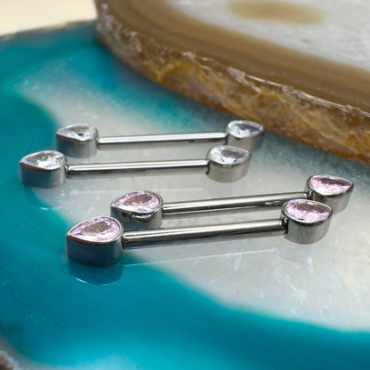 Straight Barbell with Tear Drop Ends