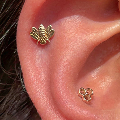 14K Bumble Bee