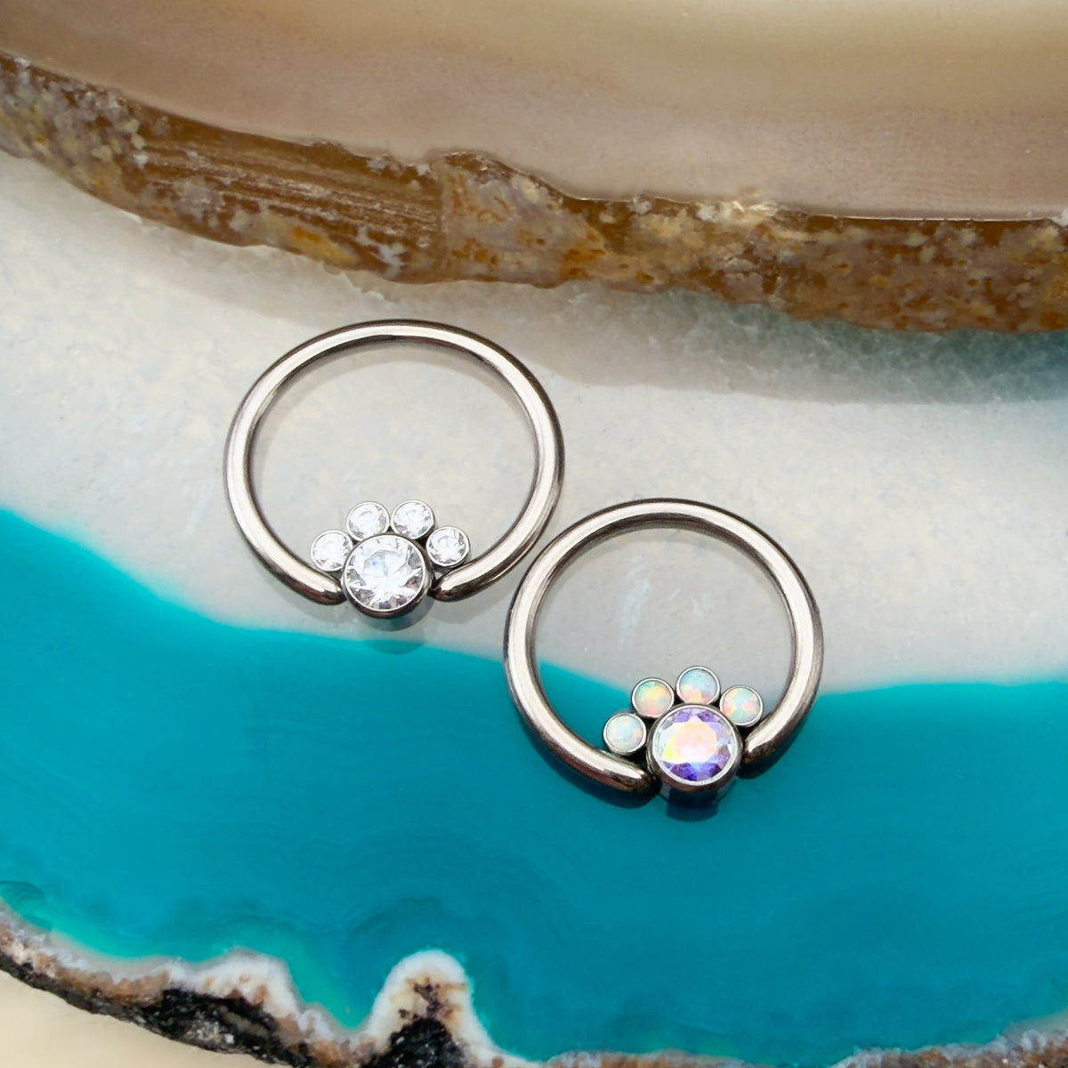 Quintet Captive Ring