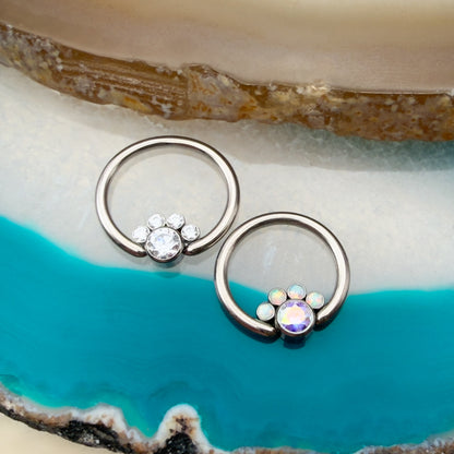 Quintet Captive Ring