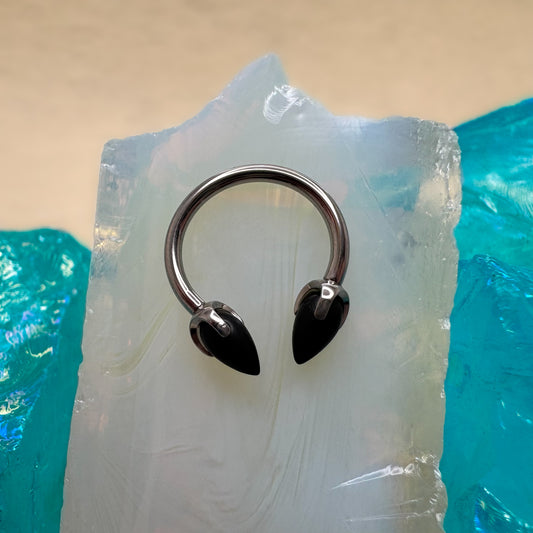 Circular Barbell with Dragon Egg Ends