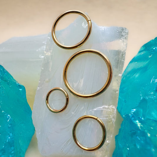 14K Seam Ring