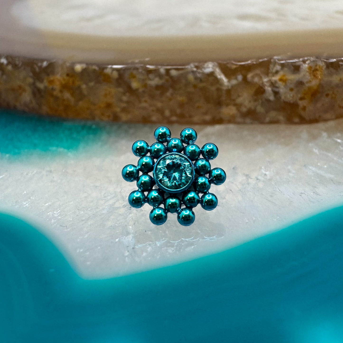 Anodized Beaded Cluster