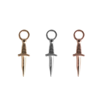 14K Dagger Charm
