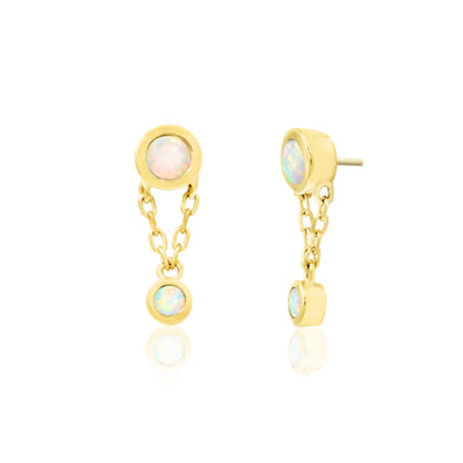 14K Clara Dangle