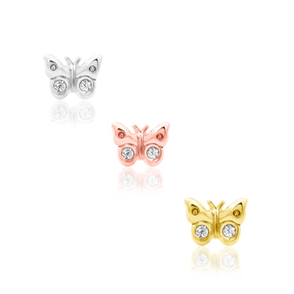 14K Mini Butterfly