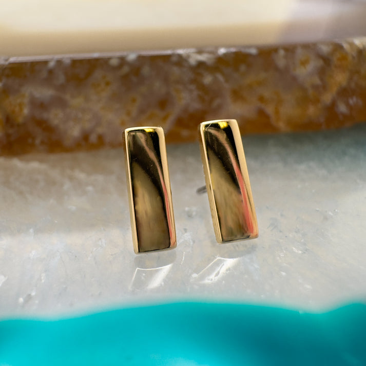 Atomic Gold 14K Gold Bar – Atomic Body Jewelry