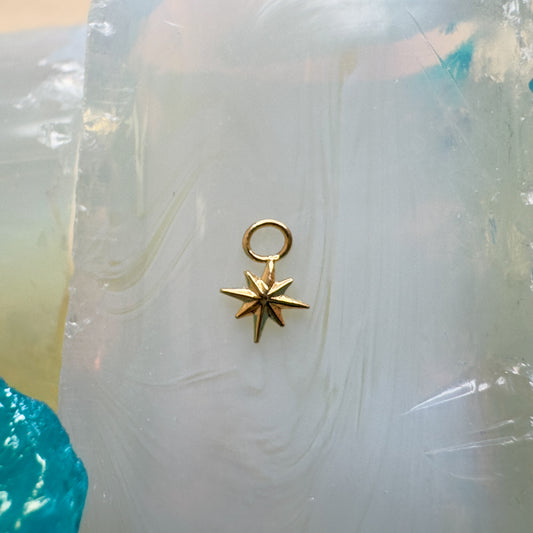 14K Twinkle Star Charm