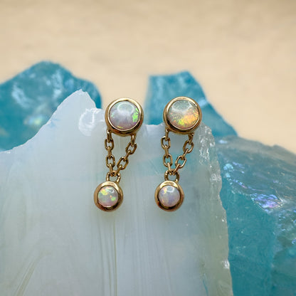 14K Clara Dangle