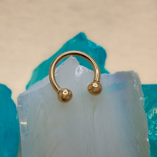 14K Circular Barbell
