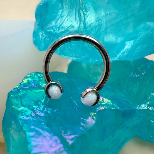 Circular Barbell with Claw Ends