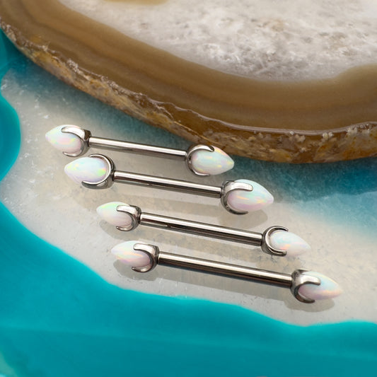 Straight Barbell with Dragon Egg Ends