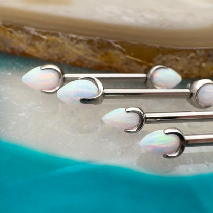 Straight Barbell with Dragon Egg Ends