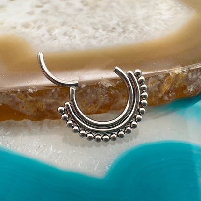 Beaded Clicker Ring