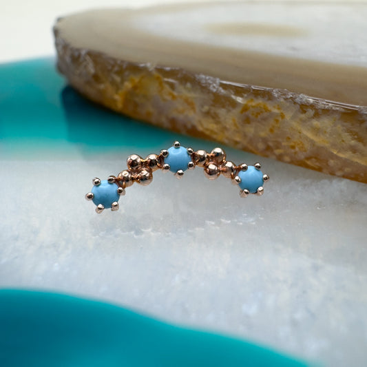 14K Turquoise Harlow